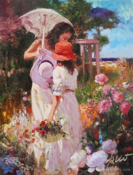  Impressionnistes Peintre - Pino Daeni 5 Fleurs impressionnistes
